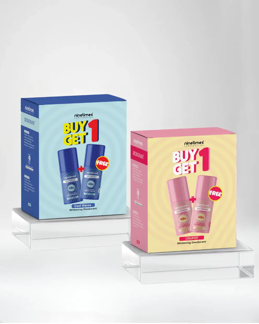 2 Box Roll-on (1+1) - 50 ml (Of your choice)