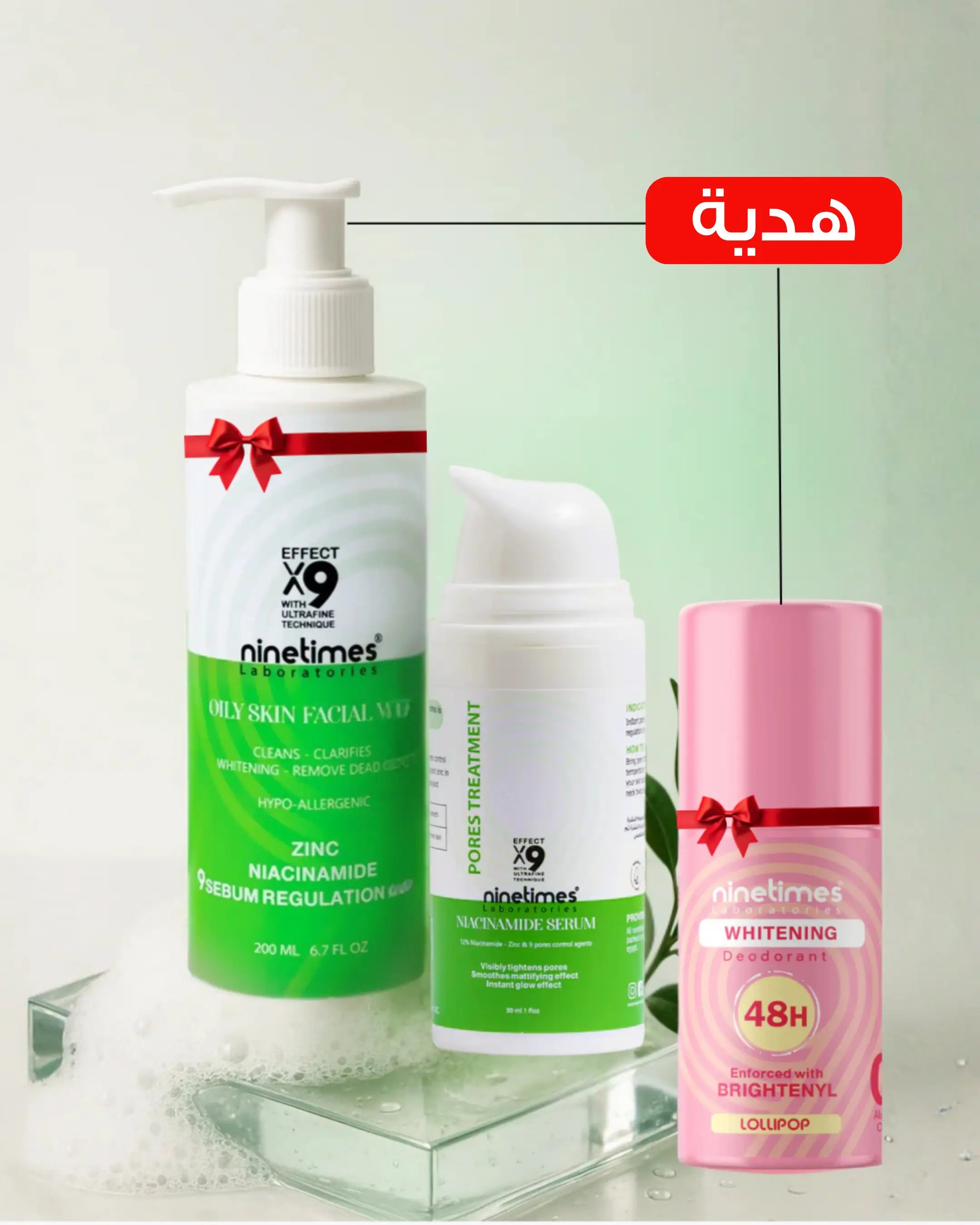 Niacinamide Serum + (Free Niacinamide Cleanser + Free Roll On)