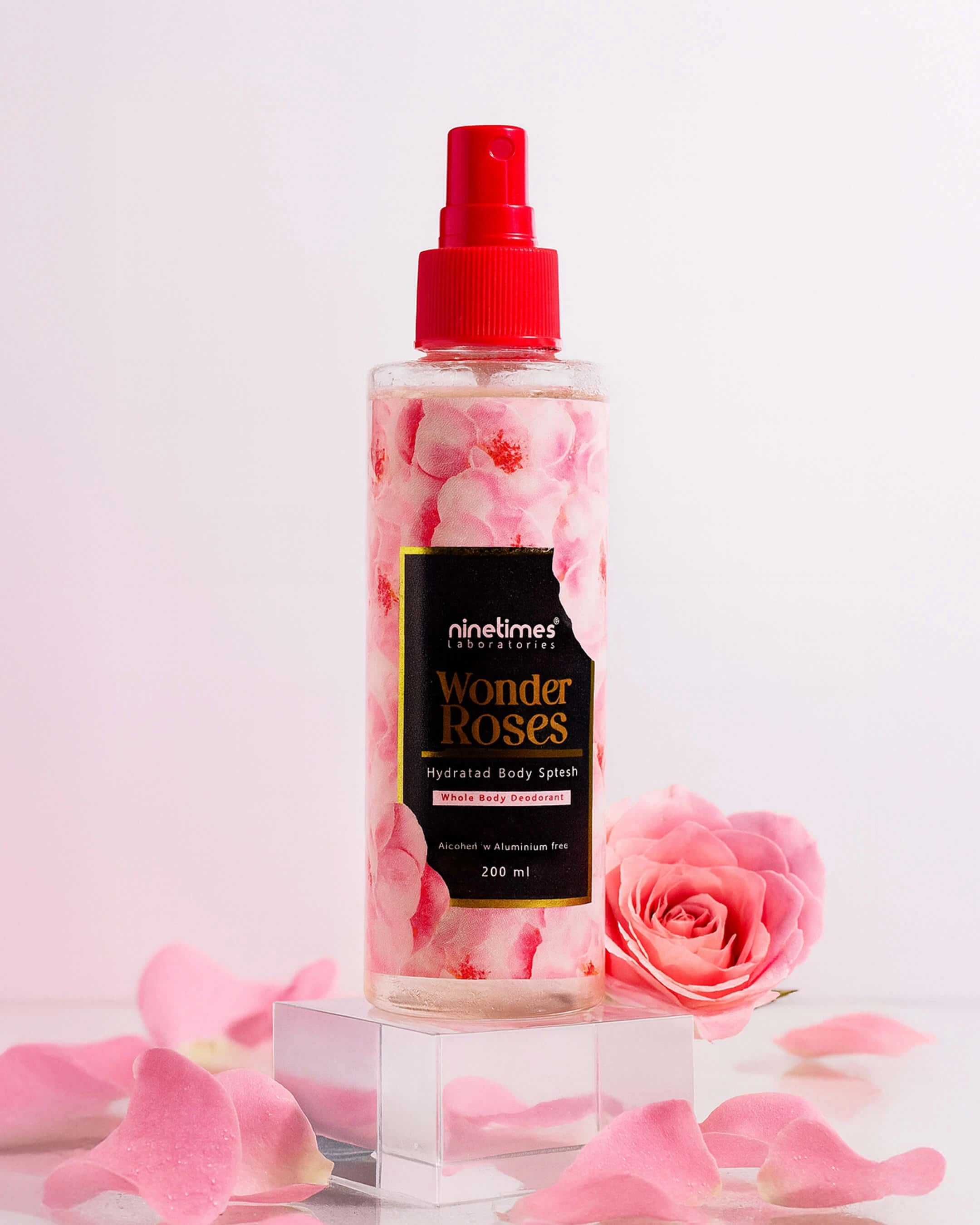 Body Splash Wonder Rose - 200 ml