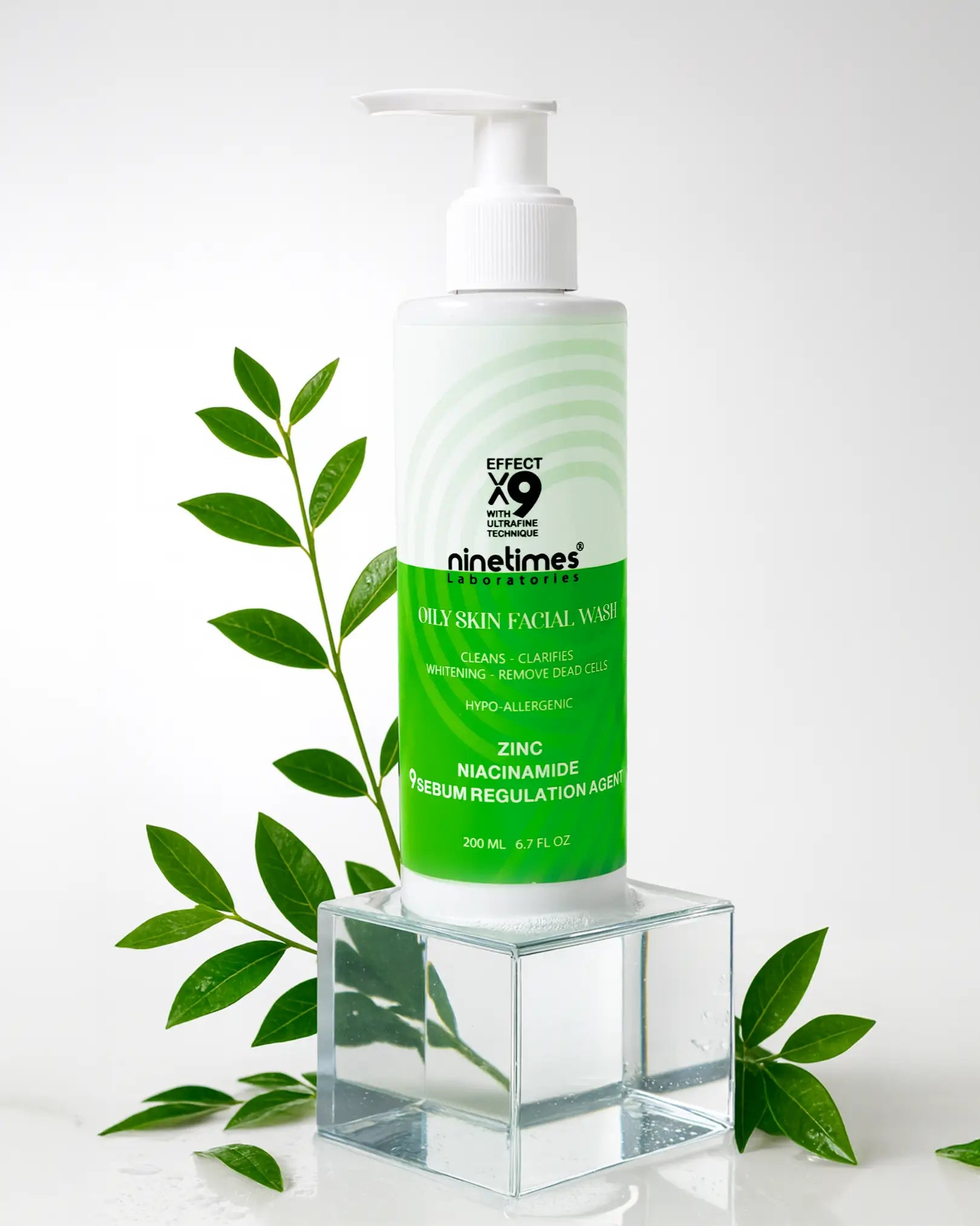 Niacinamide Cleanser for Acne & Enlarged Pores Treatment – 200 ml