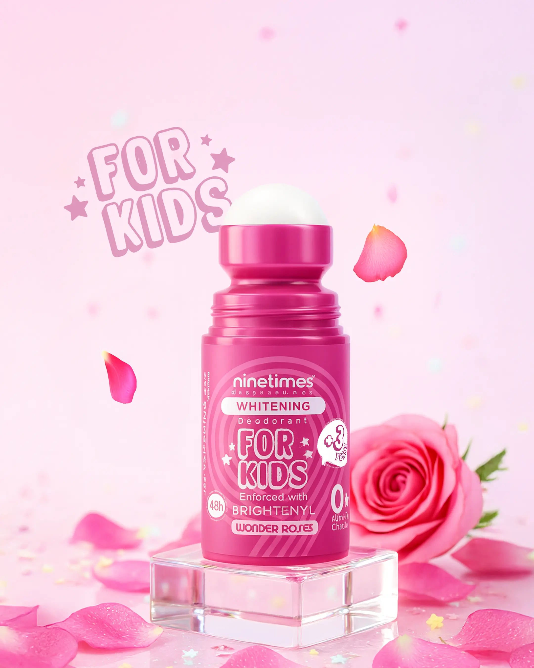 Kids Wonder Rose Roll-On - 50 ml